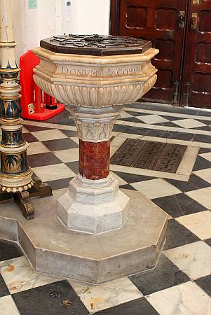 Cornhill St Michael - The Font